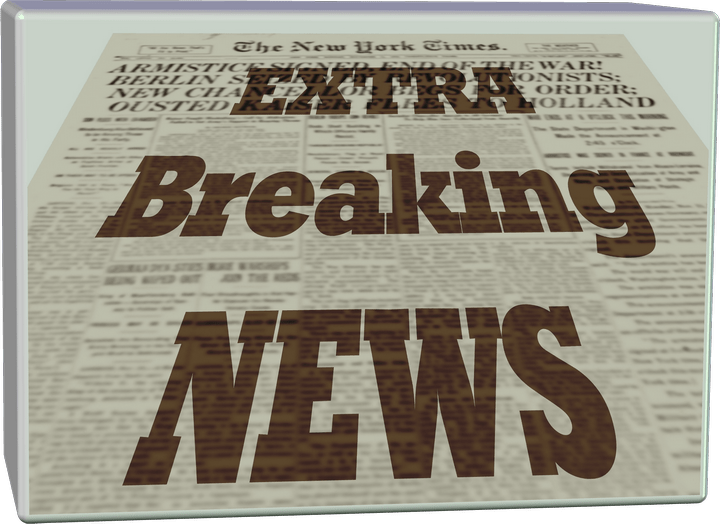 An image displaying breaking news