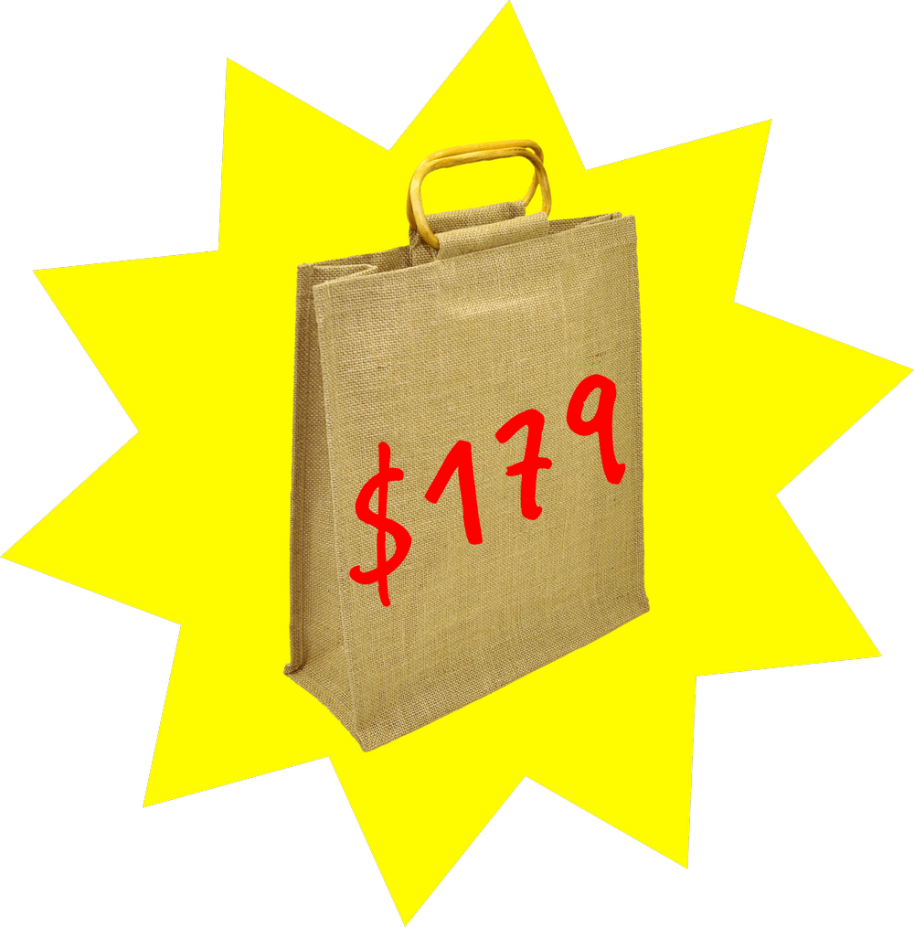 An image of a 179$ gift